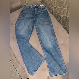 H&M Wide leg, high waits, Tall jeans
